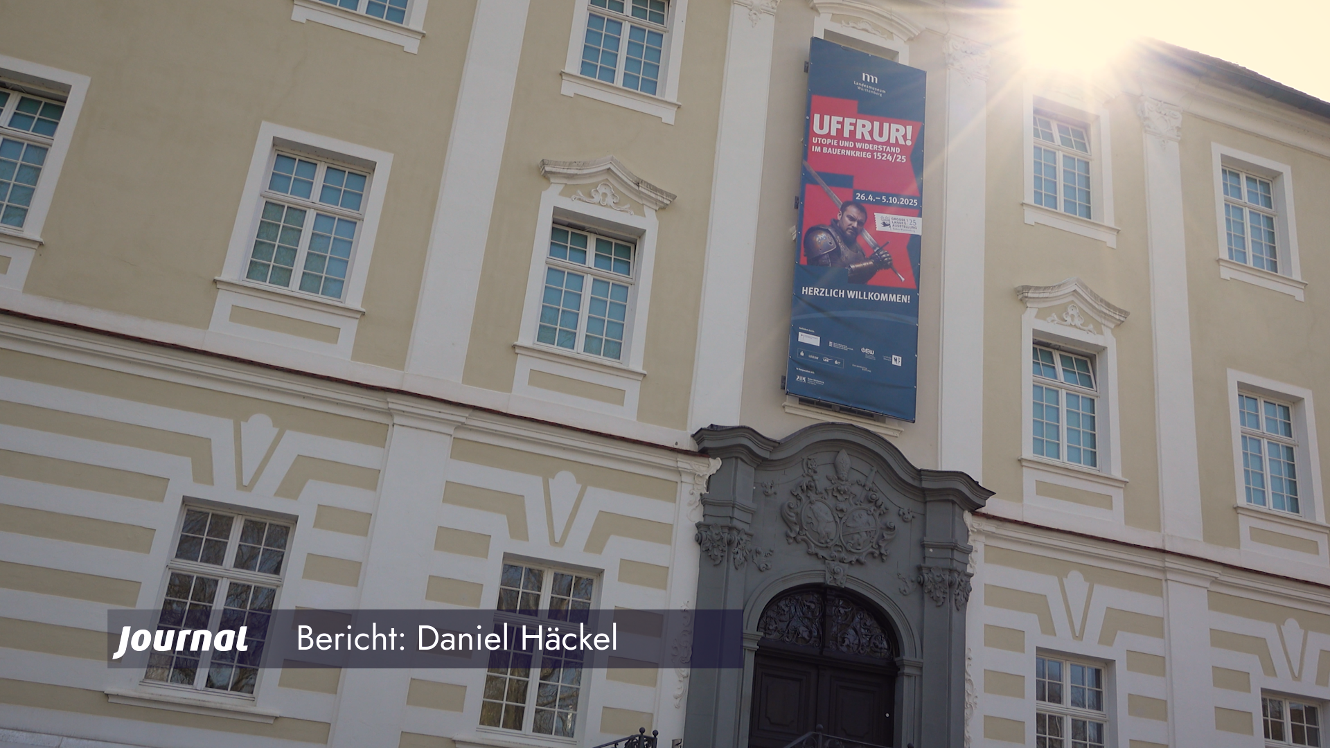 Landesausstellung Bad Schussenried UFFRUR 2025 für Regio TV Bodensee